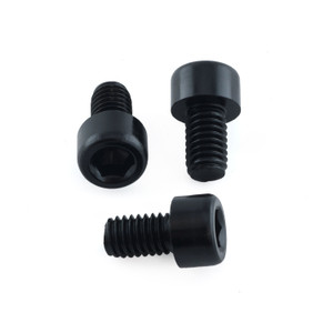 Aluminium Reservoir Mount Bolt Kit Front Brake, Rear Brake & Clutch Black