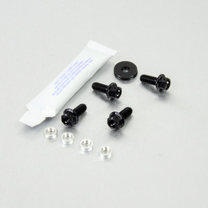 Aluminium Chain Guard Bolt Kit Black