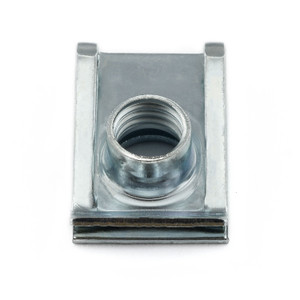 M8 Zinc Coated Steel Slide On Chimney Nut M25.5 x 16.8 x 9.3 M8 Zinc Coated Steel Slide On Chimney Nut M25.5 x 16.8 x 9.3