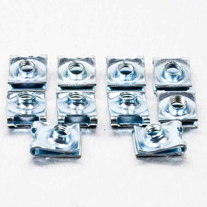 M5 Zinc Coated Steel Slide On Chimney Nut M15.7 x 12.6 x 9.3 Pack x10 M5 Zinc Coated Steel Slide On Chimney Nut M15.7 x 12.6 x 9.3 Pack x10