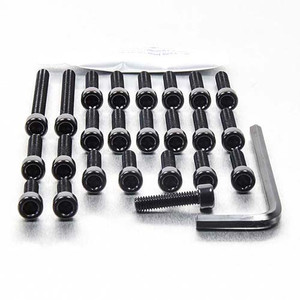 Aluminium Engine Kit Yamaha XZ500 Black