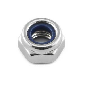 Stainless Steel A4 Nylock Nut M6x(1.00mm) Stainless Steel A4 Nylock Nut M6x(1.00mm)
