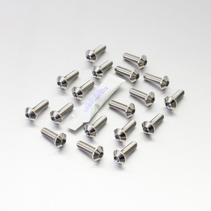 Stainless Steel Disc Bolt To Fit Yamaha M8x25mm Pack x18