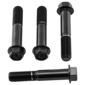 Stainless Steel Front Brake Mounting Bolt Kit Black