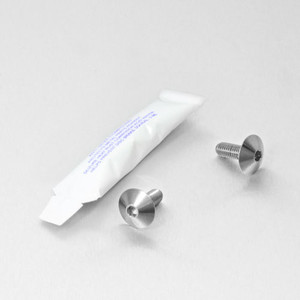 Stainless Steel Pillion Heel Plate Bolt Kit