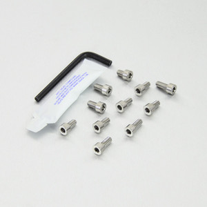 Stainless Steel Fuel Cap Surround / Tank Panel Bolt Kit