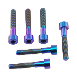 Titanium Fuel Cap Kit Ducati/Other Purple Haze