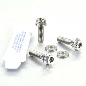 Titanium Brake & Clutch Lever Perch Pinch Bolt Kit DualDrive Titanium Brake & Clutch Lever Perch Pinch Bolt Kit DualDrive