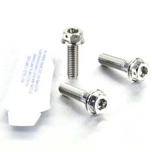 Titanium Brake & Clutch Lever Perch Pinch Bolt Kit DualDrive Titanium Brake & Clutch Lever Perch Pinch Bolt Kit DualDrive