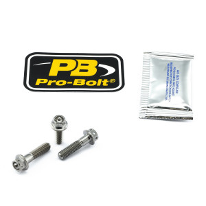Titanium Brake & Clutch Lever Perch Pinch Bolt Kit Race Spec Titanium Brake & Clutch Lever Perch Pinch Bolt Kit Race Spec