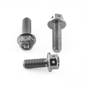 Titanium Brake & Clutch Lever Perch Pinch Bolt Kit Race Spec Titanium Brake & Clutch Lever Perch Pinch Bolt Kit Race Spec