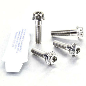 Titanium Brake & Clutch Lever Perch Pinch Bolt Kit DualDrive Titanium Brake & Clutch Lever Perch Pinch Bolt Kit DualDrive