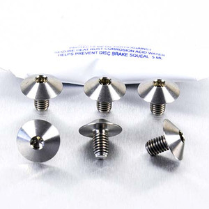 Titanium Exhaust End Cap Bolt Kit