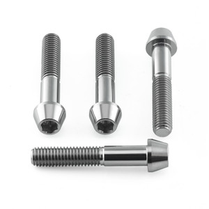 Titanium Front Axle Pinch Bolt Kit