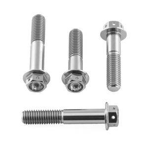 Titanium Front Axle Pinch Bolt Kit Race Spec