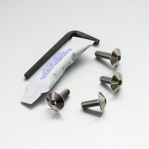 Titanium Heel Plate Bolt Kit