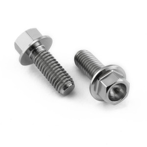 Titanium Heel Plate Bolt Kit Hex