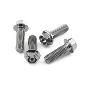 Titanium Pillion Footrest Hanger Bolt Kit