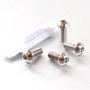 Titanium Pillion Footrest Hanger Bolt Kit