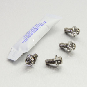 Titanium Pillion Footrest Hanger Bolt Kit Race Spec