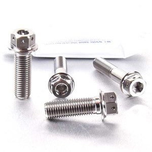 Titanium Top & Bottom Clamp Yoke Pinch Kit DualDrive