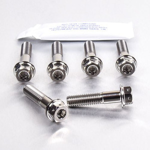 Titanium Top & Bottom Clamp Yoke Pinch Kit DualDrive