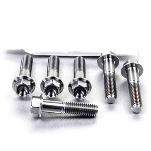 Titanium Top & Bottom Clamp Yoke Pinch Kit