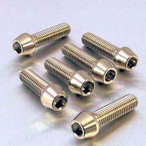 Titanium Top & Bottom Clamp Yoke Pinch Kit