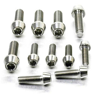 Titanium Top & Bottom Clamp Yoke Pinch Kit