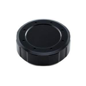 Aluminium Reservoir Cap Round Clutch Black