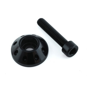 Aluminium Fuel Tank Retainer Kit CRF250R Black
