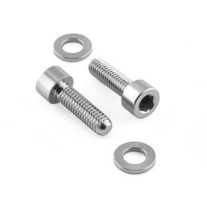 Stainless Steel Cycle Caliper Kit M6x(1.00)x20mm Parallel Socket Cap & Washers