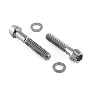 Titanium Cycle Caliper Kit M6x35mm / M6x30 Socket Cap Bolts, Washers Titanium Cycle Caliper Kit M6x35mm / M6x30 Socket Cap Bolts, Washers