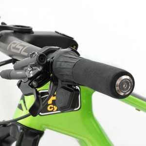 Titanium Low Profile Bar End Kit Fitted Titanium Low Profile Bar End Kit Fitted