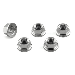 Titanium Sprocket Nut M10x(1.25mm) XS Pack x5 Titanium Sprocket Nut M10x(1.25mm) XS Pack x5