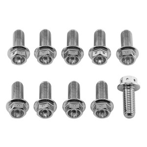 Stainless Steel Disc Bolt M8x(1.25mm)x20mm Race Spec Pack x10