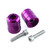 Aluminium Bar Ends Kawasaki 10 Pair M8x35mm Bolts Purple