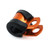 Aluminium P-Clip 6mm Diameter Hole Orange