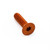 Aluminium Countersunk Bolt M4x(0.70mm)x15mm Orange