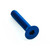 Aluminium Countersunk Bolt M4x(0.70mm)x20mm Blue
