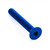 Aluminium Countersunk Bolt M5x(0.80mm)x35mm Blue