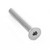 Aluminium Countersunk Bolt M5x(0.80mm)x35mm Silver