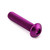 Aluminium Dome Head Bolt M10x(1.25mm)x45mm Purple