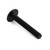 Aluminium Dome Head Bolt M6x(1.00mm)x40mm Black