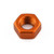 Aluminium Full Nut M6x(1.00mm) (Left Hand Thread) Orange