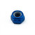 Aluminium Nylock Nut M5x(0.80mm) Blue