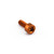 Aluminium Socket Cap Bolt M3x(0.50mm)x8mm Orange
