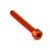 Aluminium Socket Cap Bolt M4x(0.70mm)x30mm Orange