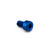 Aluminium Socket Cap Bolt M5x(0.80mm)x8mm Blue
