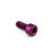 Aluminium Socket Cap Bolt M5x(0.80mm)x12mm Purple